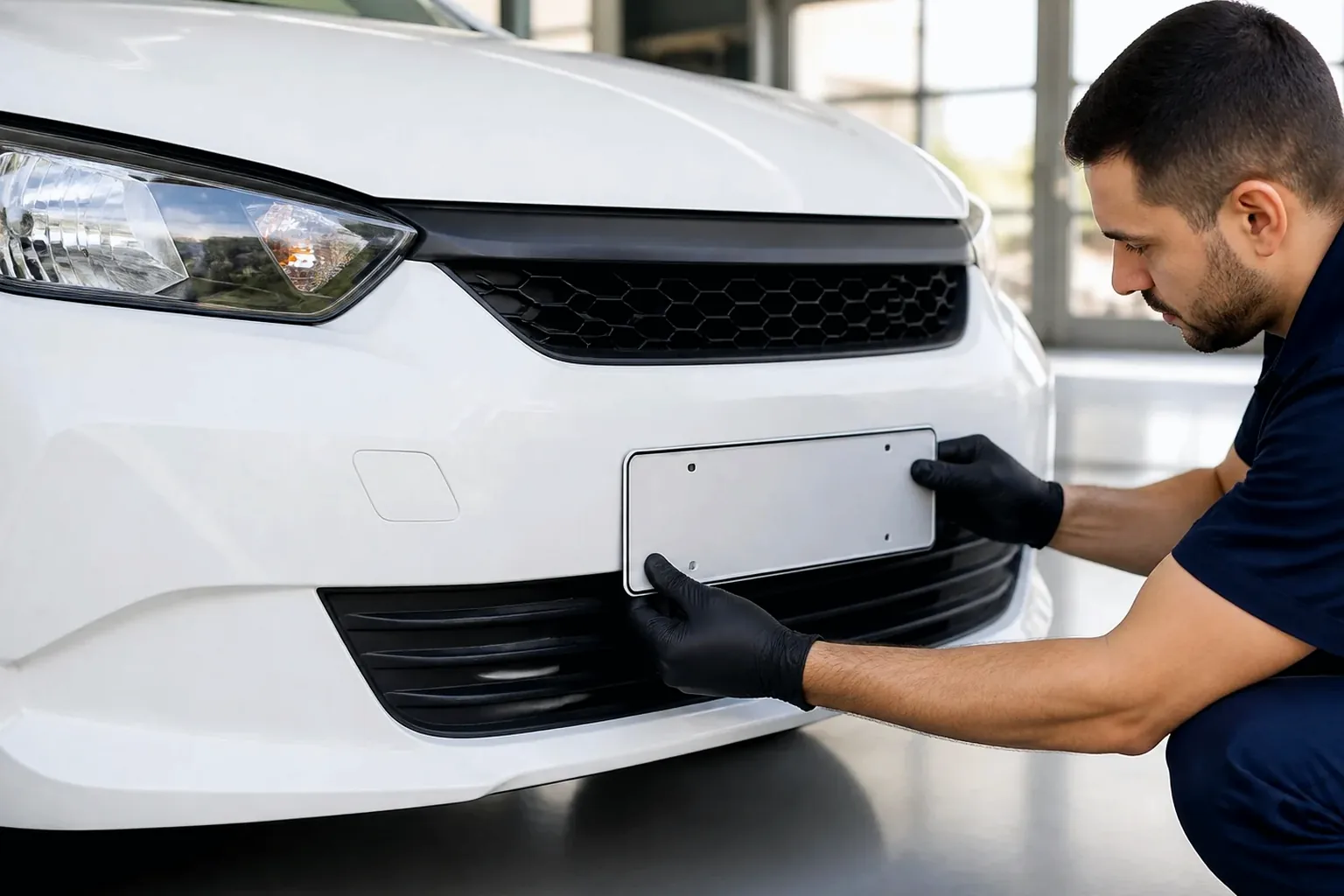 Despachante em Jequié finalizando o primeiro emplacamento de um carro.